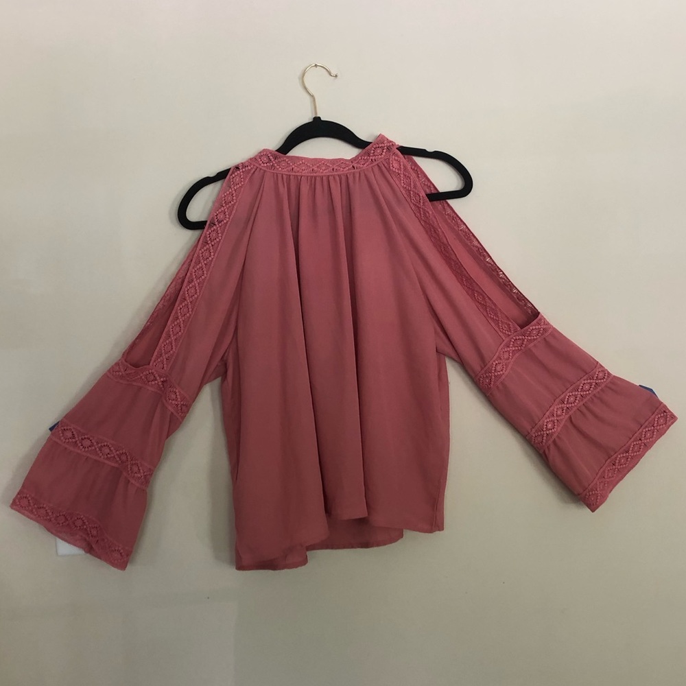 Rue 21 pink long sleeve top